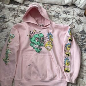 Rick and Morty Sweatshirt. Adult Small
